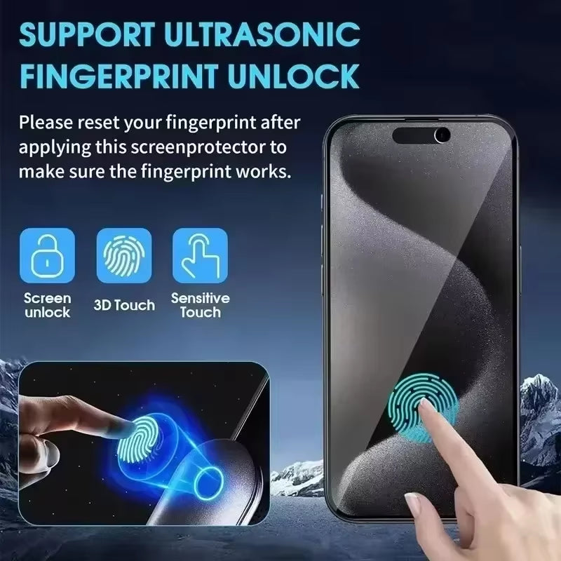 Full Cover Privacy Screen Protector for Iphone 11 12 13 14 15 Pro Max 8 plus Best 8K Anti-Spy Glass for Iphone 16 PRO XR XS MAX